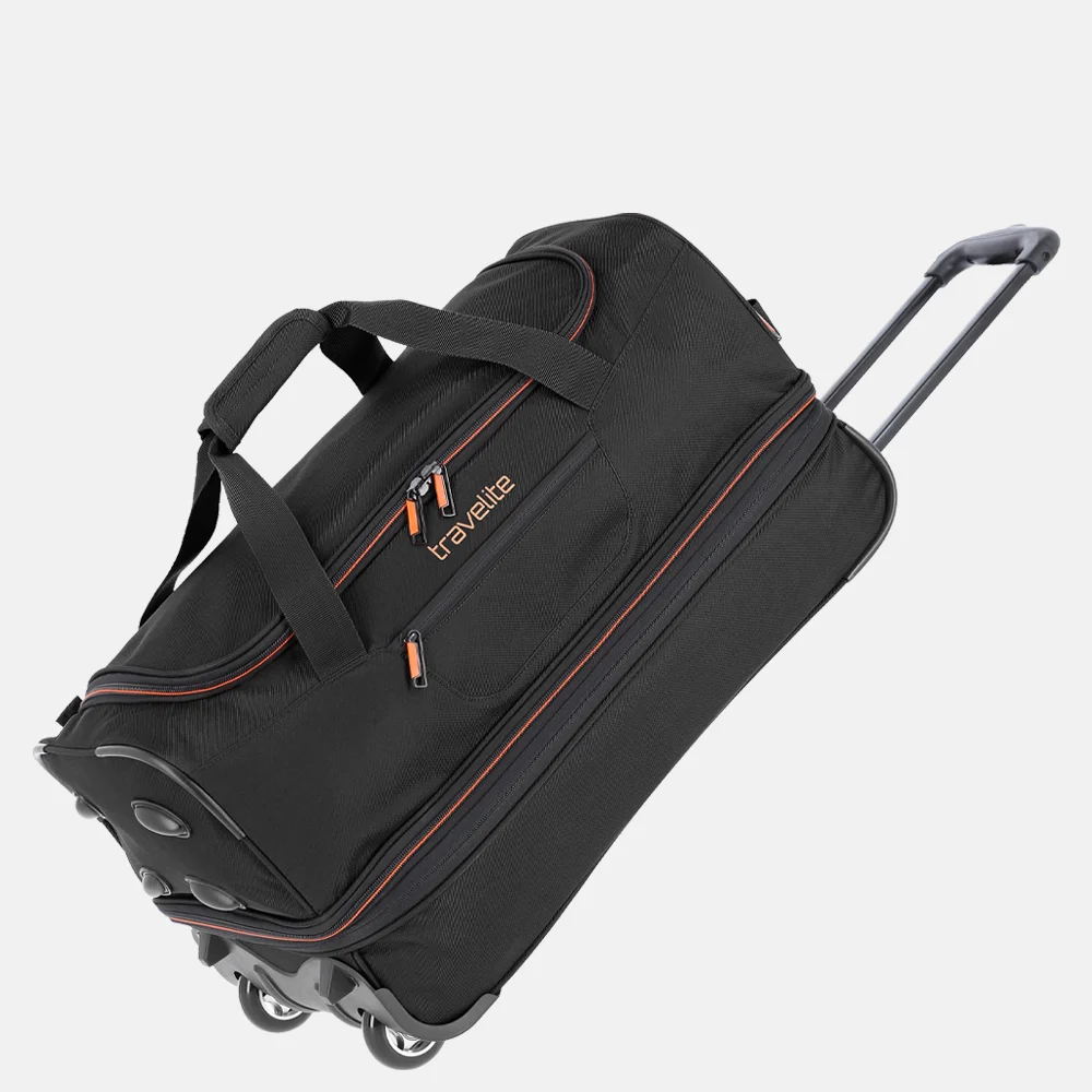 Travelite Basics reistas 55 cm black bij Duifhuizen