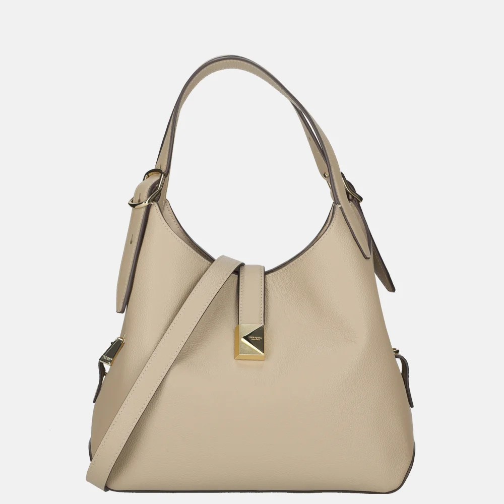 Kate Spade Deco handtas timeless taupe bij Duifhuizen