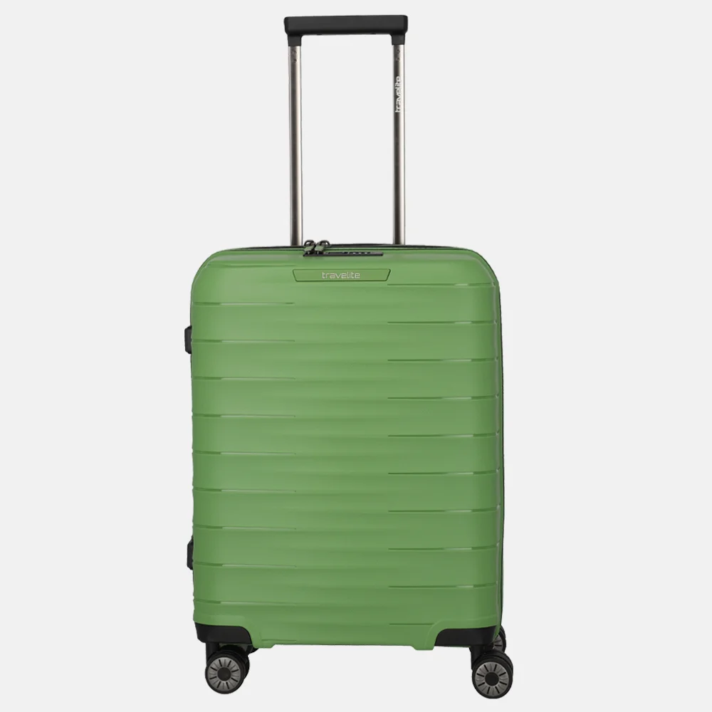Travelite Mooby handbagage koffer 55 cm green bij Duifhuizen