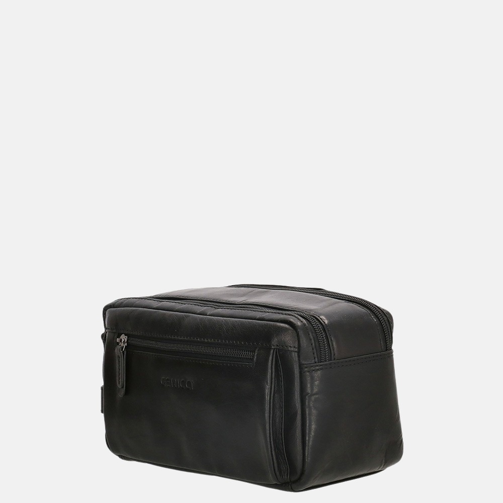 Genicci Oscar toilettas black bij Duifhuizen