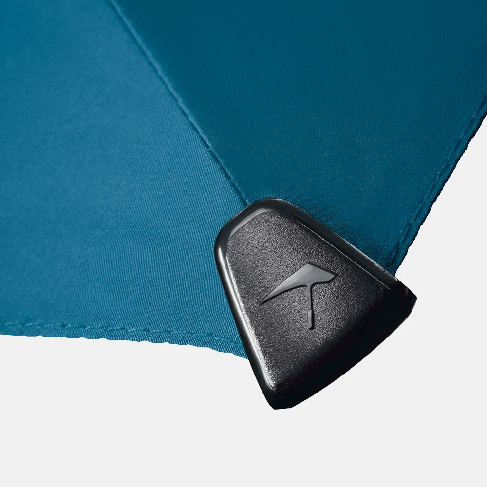 Senz automatic foldable stormparaplu lyons blue bij Duifhuizen