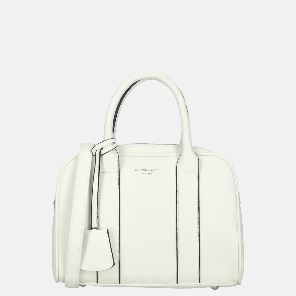 Flora & Co handtas white bij Duifhuizen