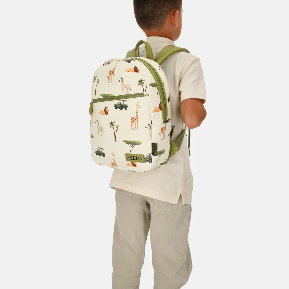 Zebra Trends kinderrugzak safari bij Duifhuizen