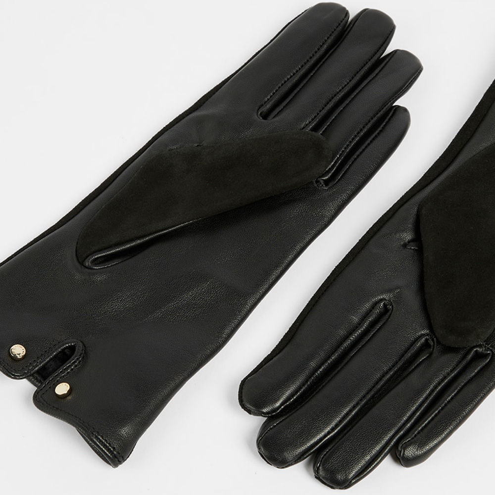 Ted Baker Arlett handschoenen black bij Duifhuizen