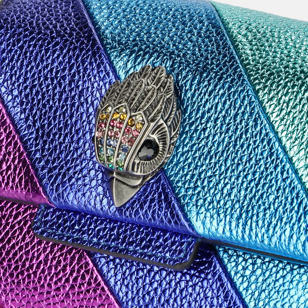 Kurt Geiger kensington rainbow schoudertas S multi bij Duifhuizen