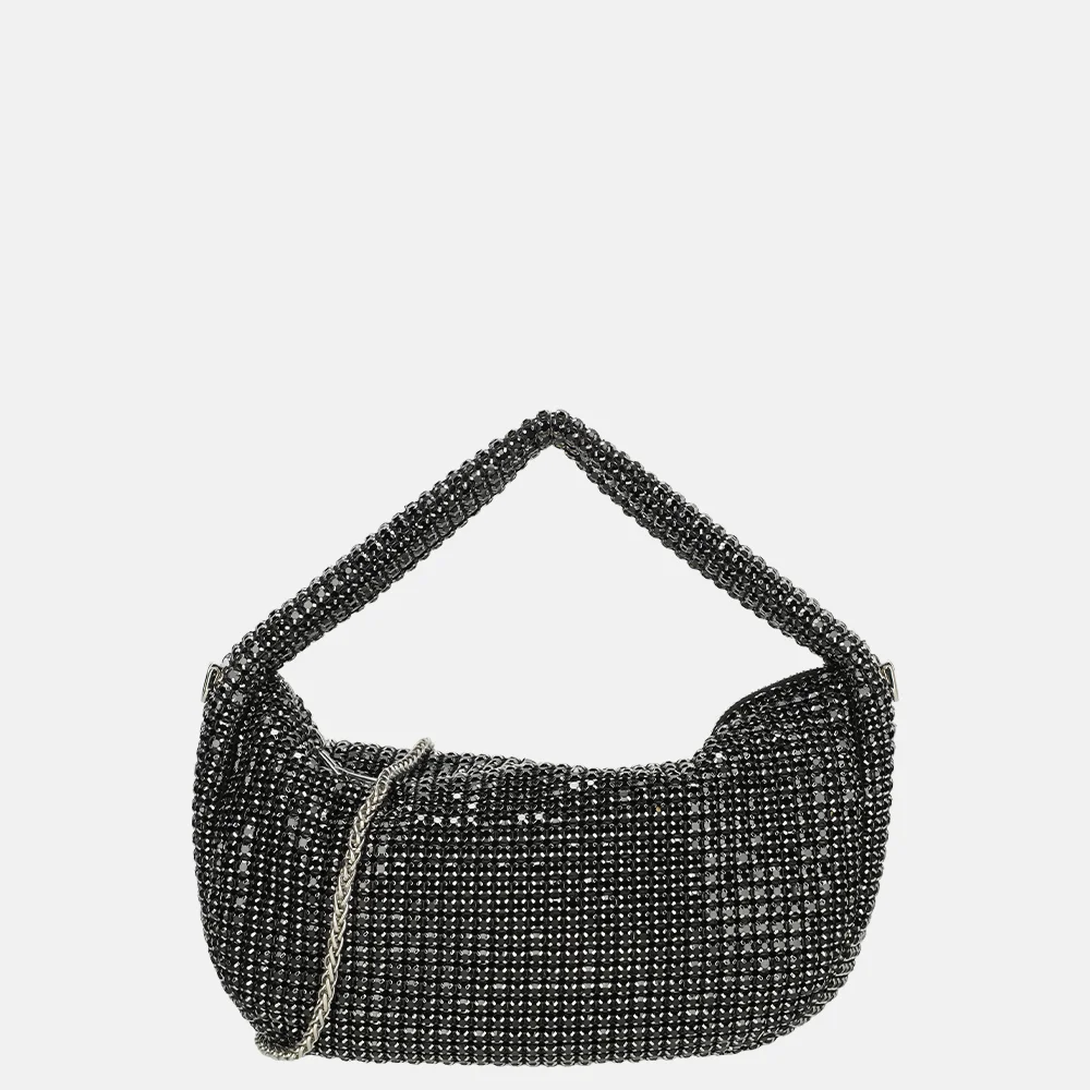 Firenze strass buideltje handtas black