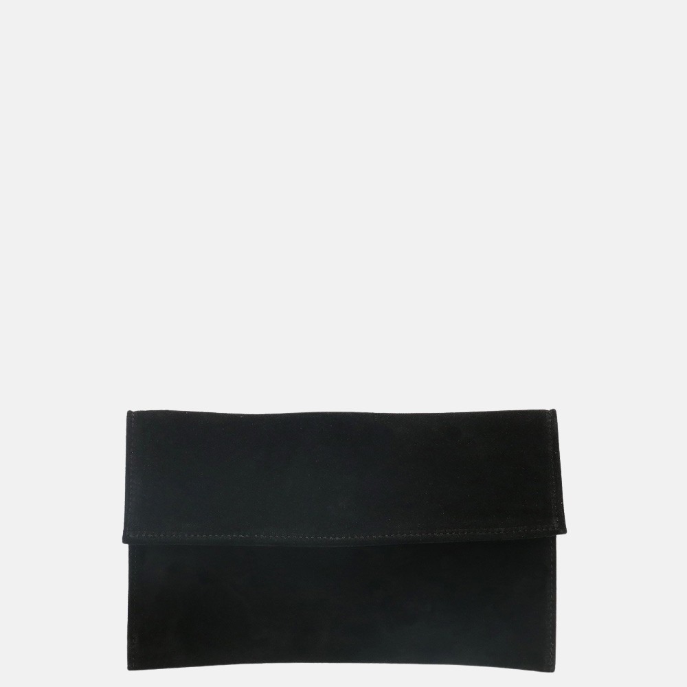 Charm London Leather Elisa clutch black bij Duifhuizen