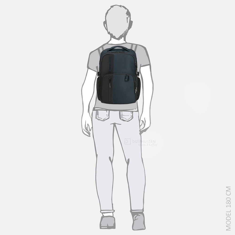 Samsonite Biz2go Daytrip rugzak 15 inch deep blue bij Duifhuizen