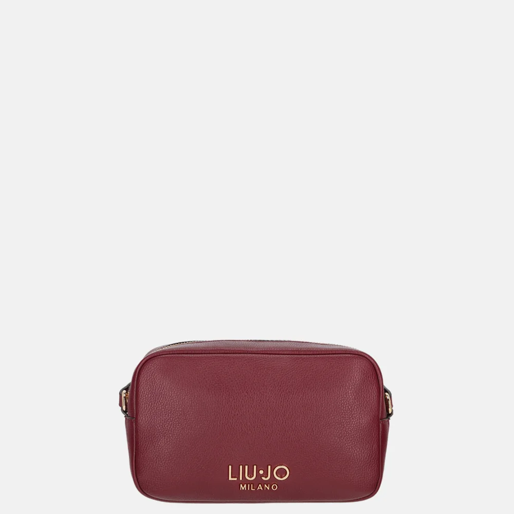 Liu Jo Evrim crossbody tas red wine bij Duifhuizen