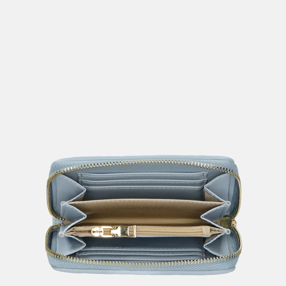 Laurent David portemonnee S light blue bij Duifhuizen