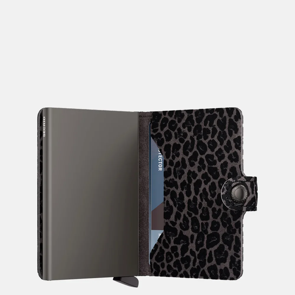 Secrid Miniwallet pasjeshouder leo grey bij Duifhuizen