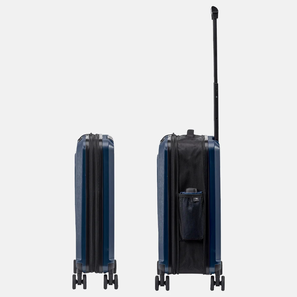 Senz Foldaway handbagage koffer opvouwbaar 55 cm midnight blue bij Duifhuizen