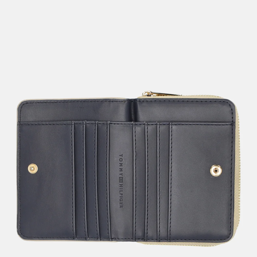 Tommy Hilfiger portemonnee M Sandalwood bij Duifhuizen