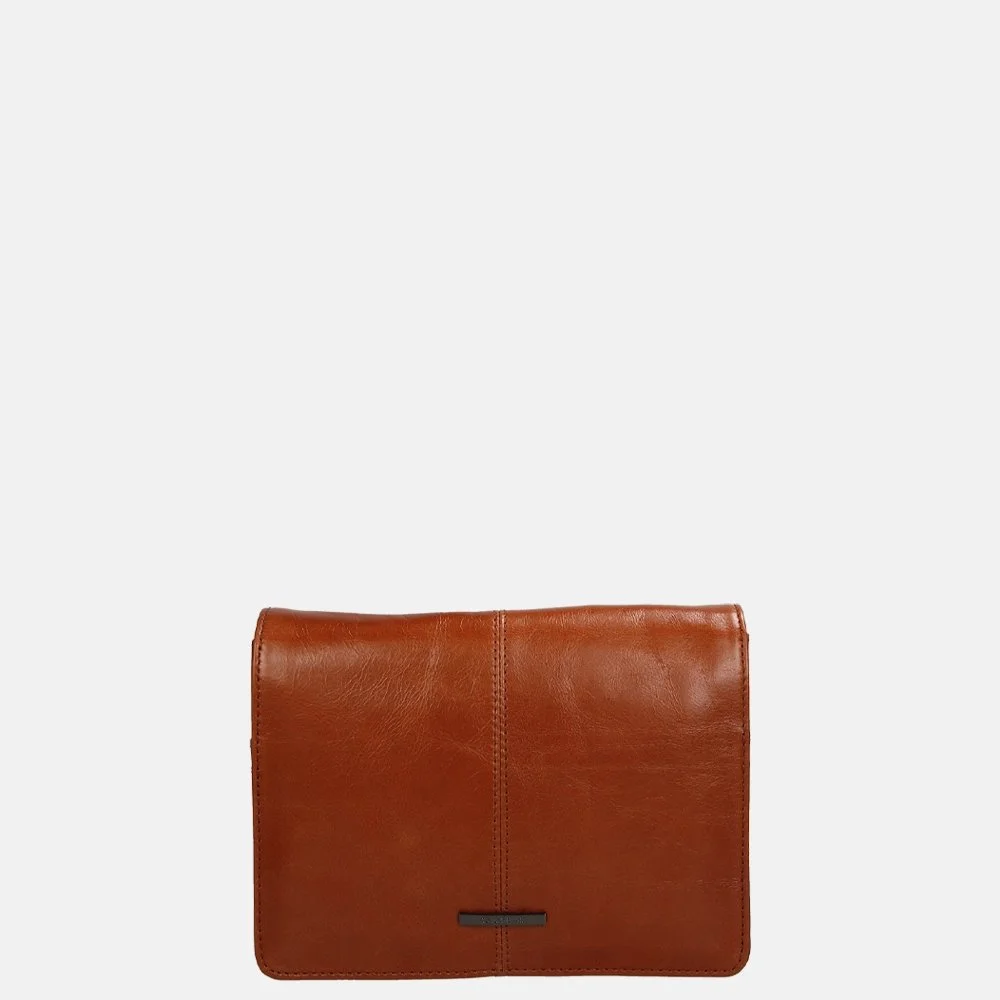 Claudio Ferrici Pelle Vecchia crossbody tas brick bij Duifhuizen