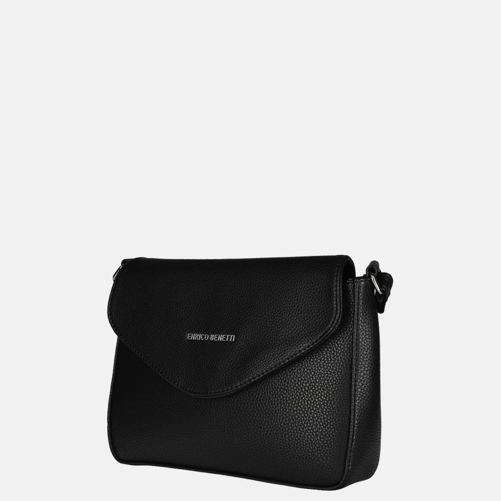 Enrico Benetti Sarah crossbody tas zwart bij Duifhuizen
