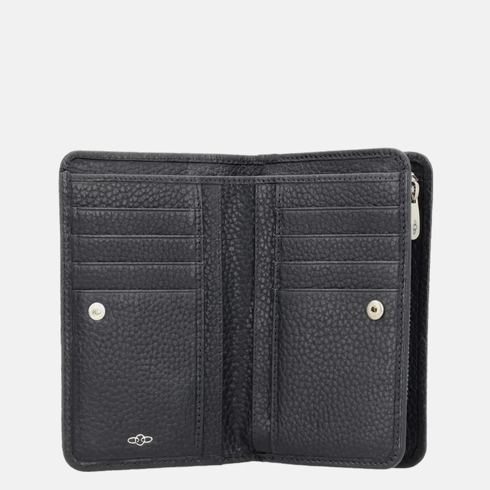 Charm London Washington portemonnee blauw bij Duifhuizen