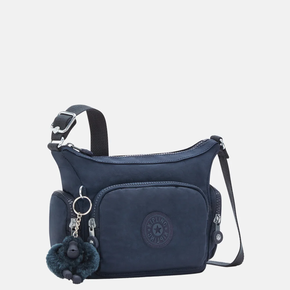 Kipling Gabbie crossbody tas mini Bleu Bleu 2 bij Duifhuizen