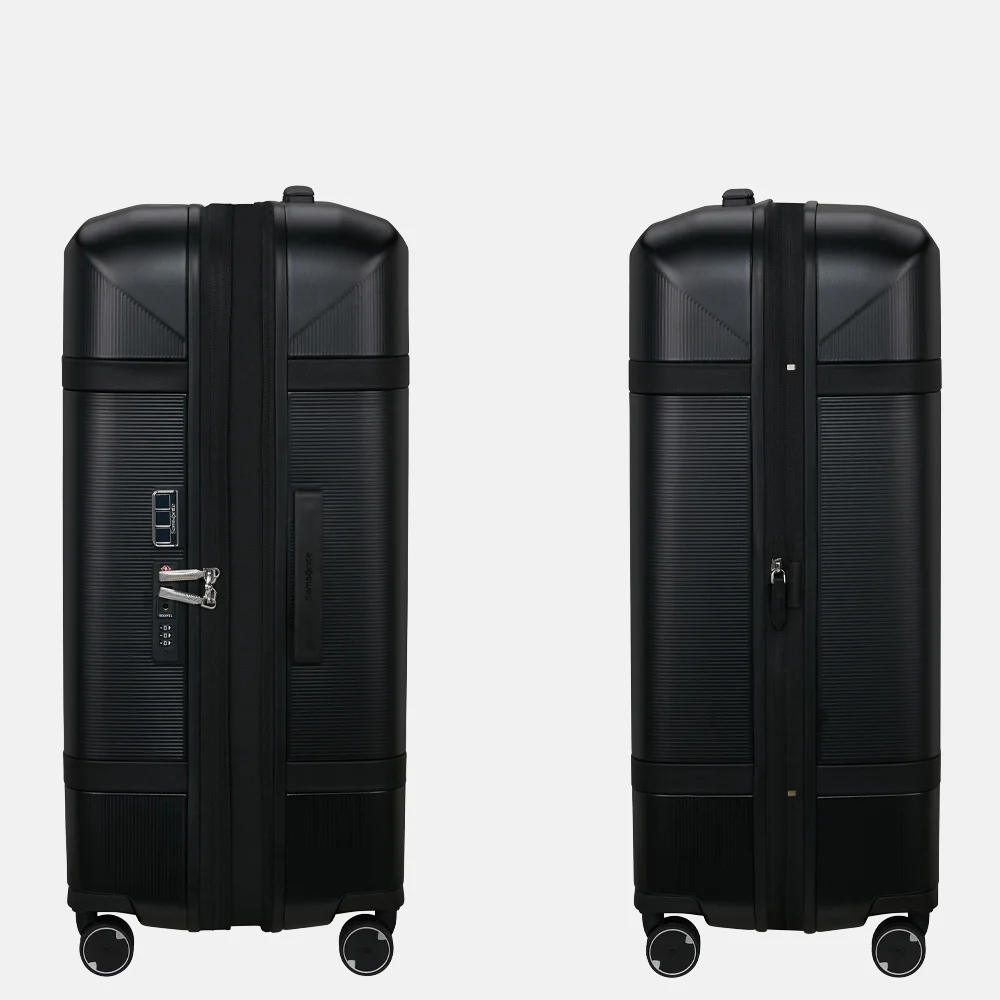 Samsonite Image Spinner reiskoffer expendable 75 cm black bij Duifhuizen