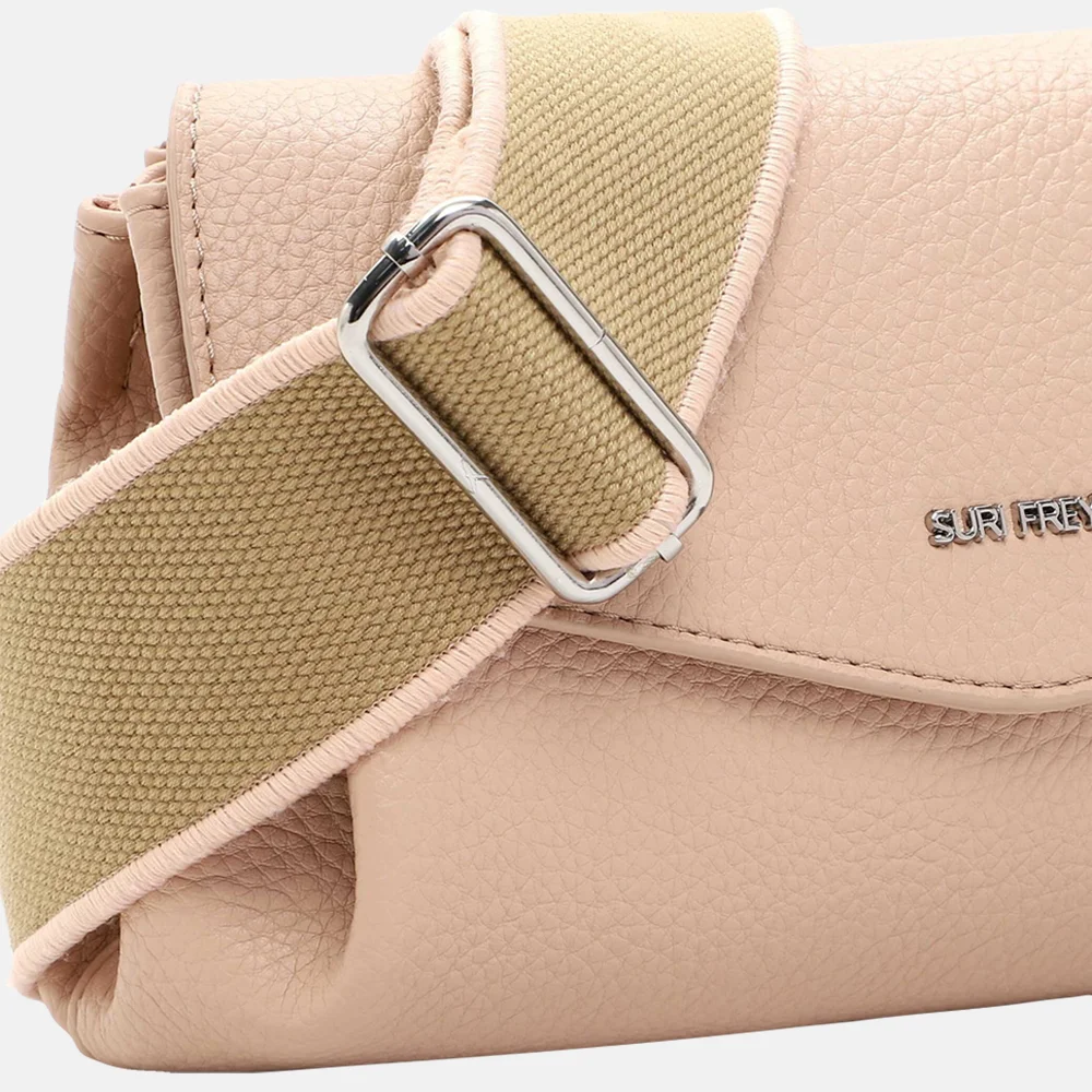 Suri Frey Hanny schoudertas pink salt bij Duifhuizen