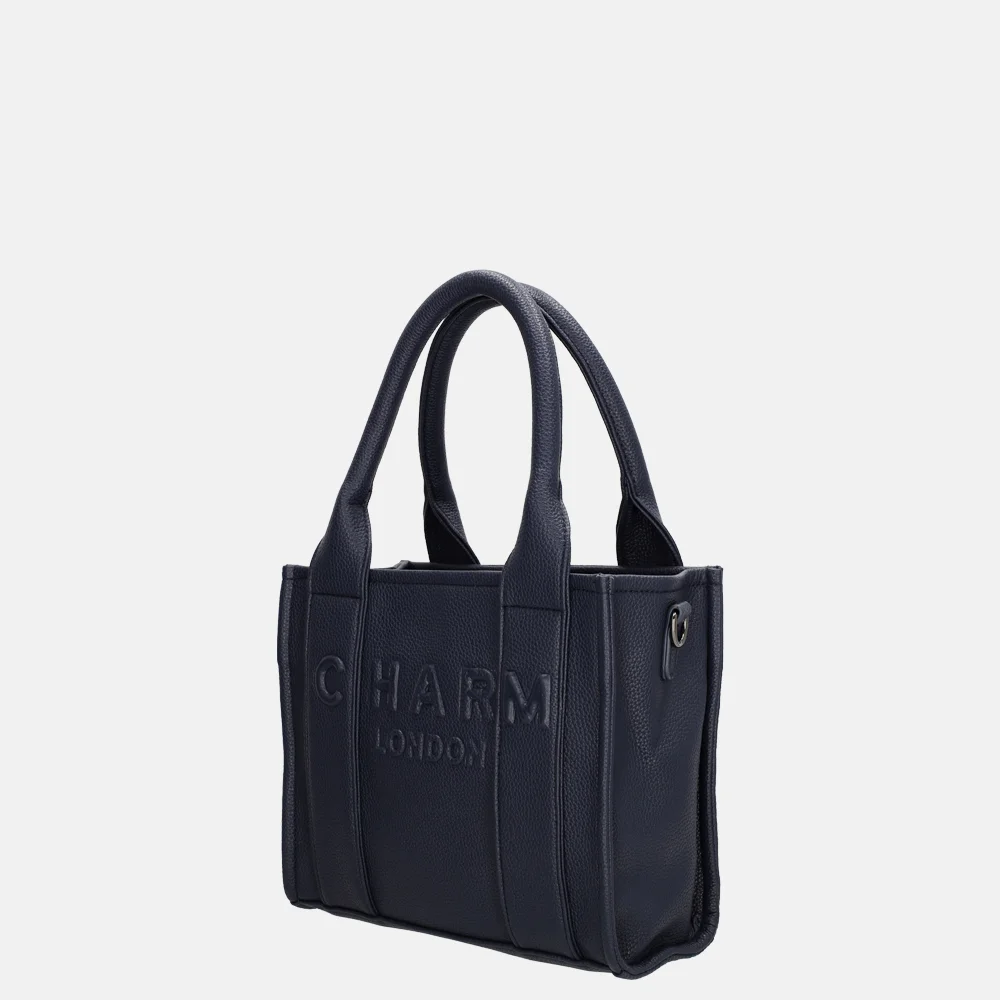 Charm London shopper S blauw bij Duifhuizen
