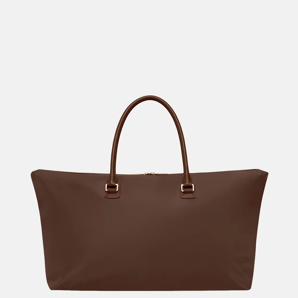 SUITSUIT Serenity Travel Tote weekendtas chocolade brown bij Duifhuizen