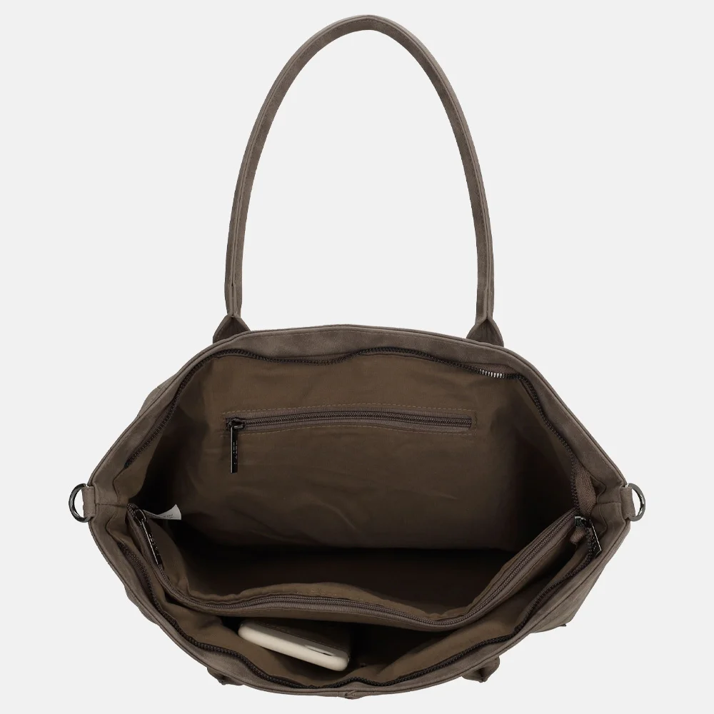 Zebra Trends Mirjam shopper donkerbruin bij Duifhuizen