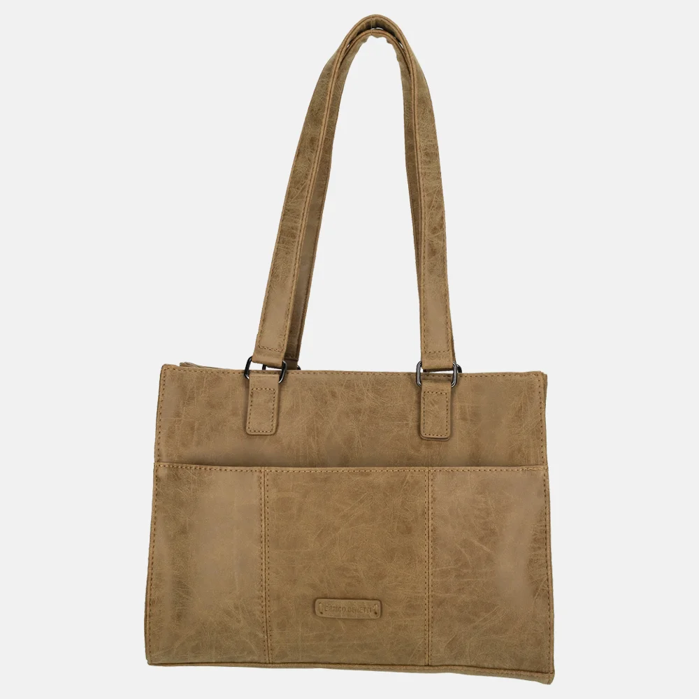 Enrico Benetti Kate handtas M camel bij Duifhuizen