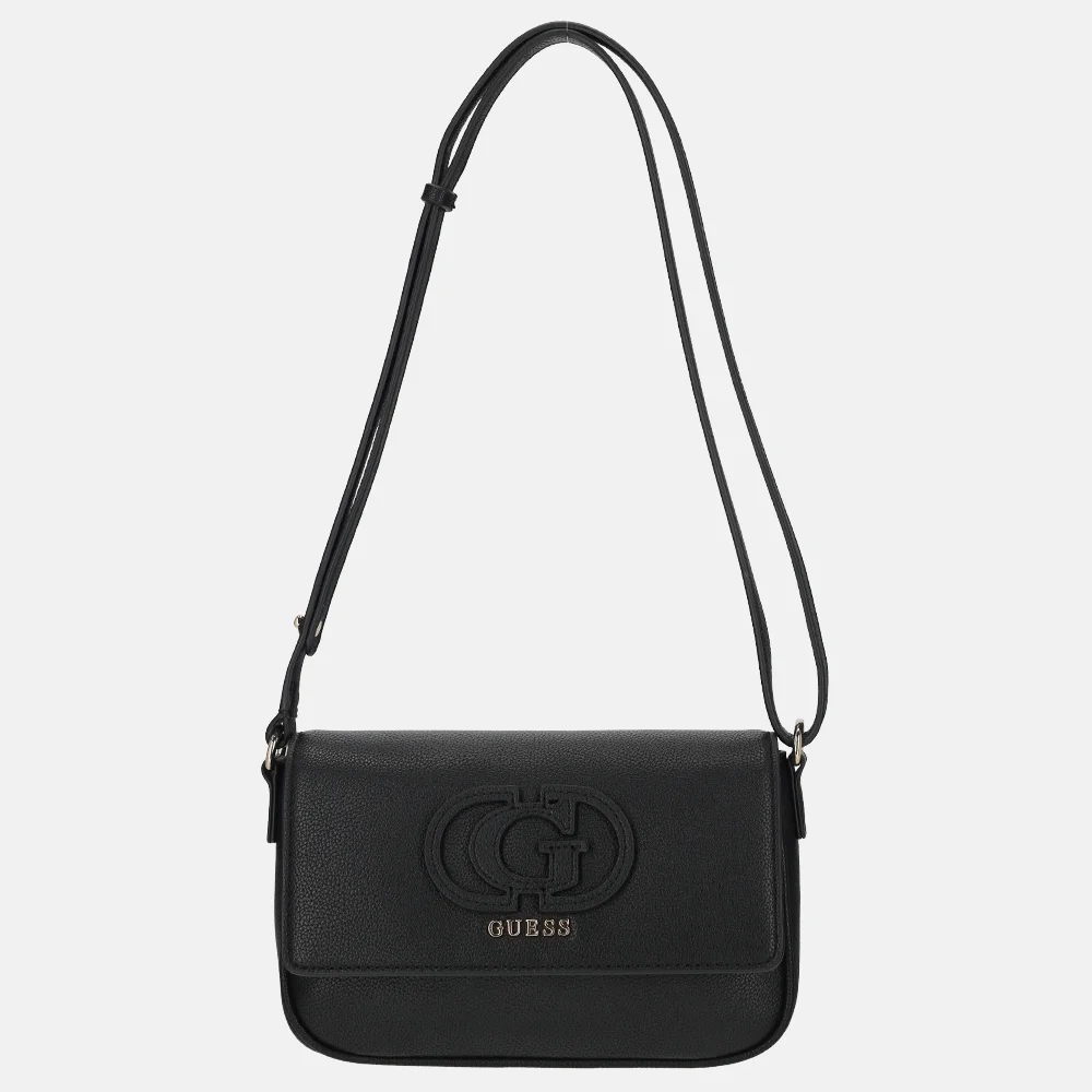 Guess Isola crossbody tas black bij Duifhuizen