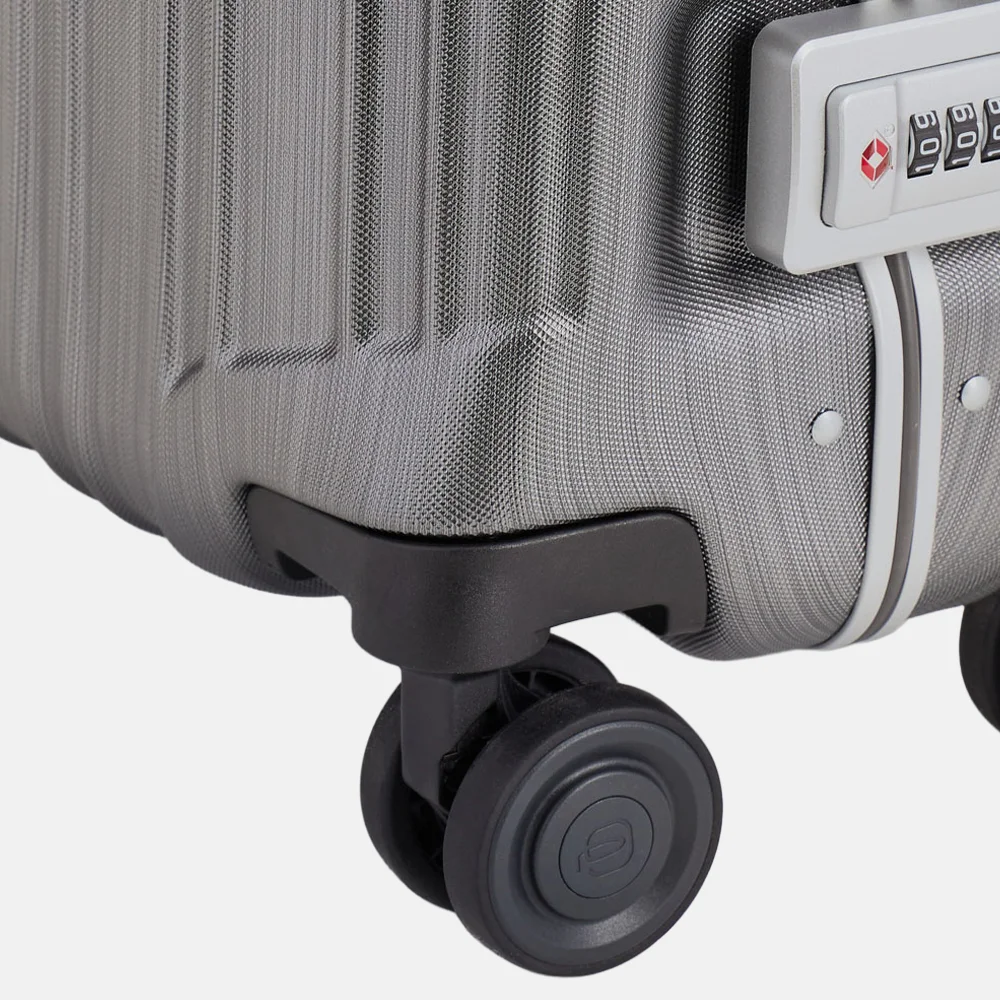 Piquadro handbagage koffer 55 cm ncu nero bij Duifhuizen