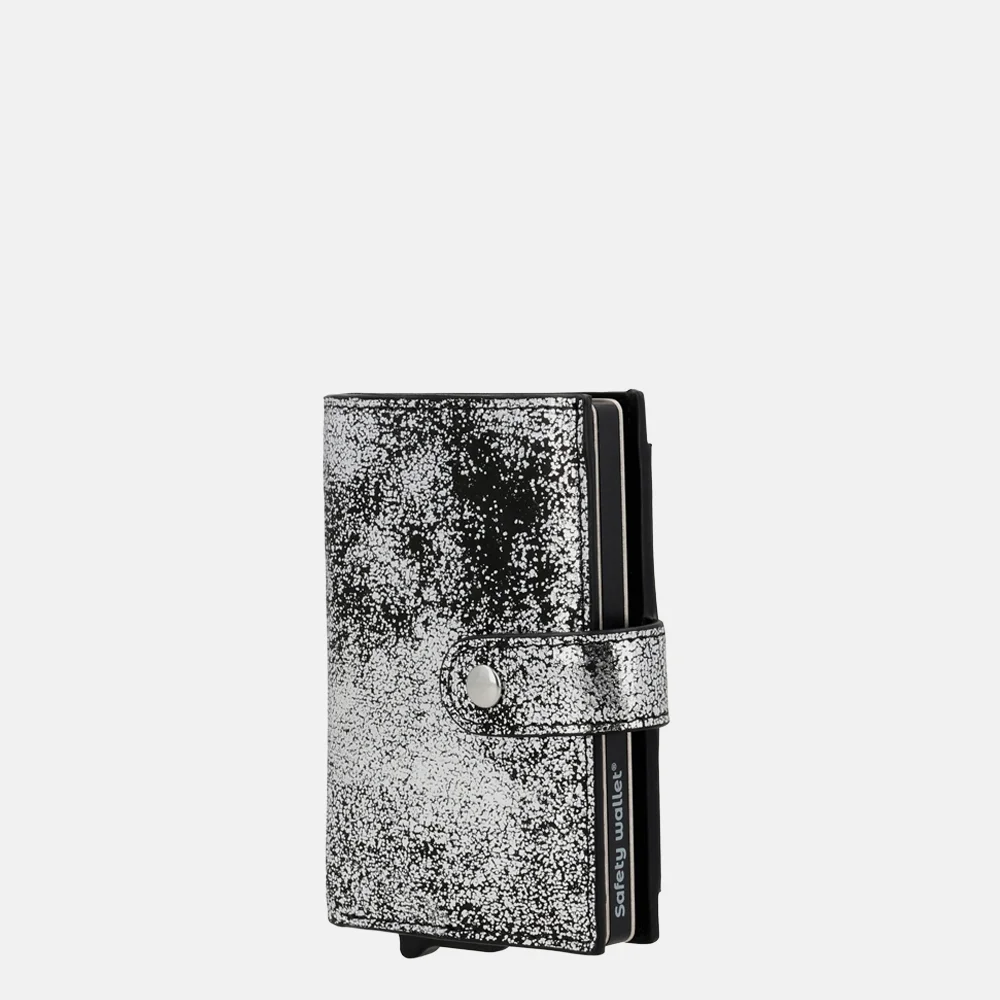 Charm London Metallic pasjeshouder zwart bij Duifhuizen