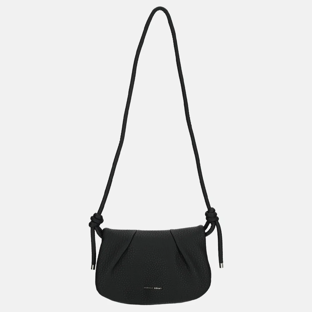 Daniele Donati crossbody tas black bij Duifhuizen