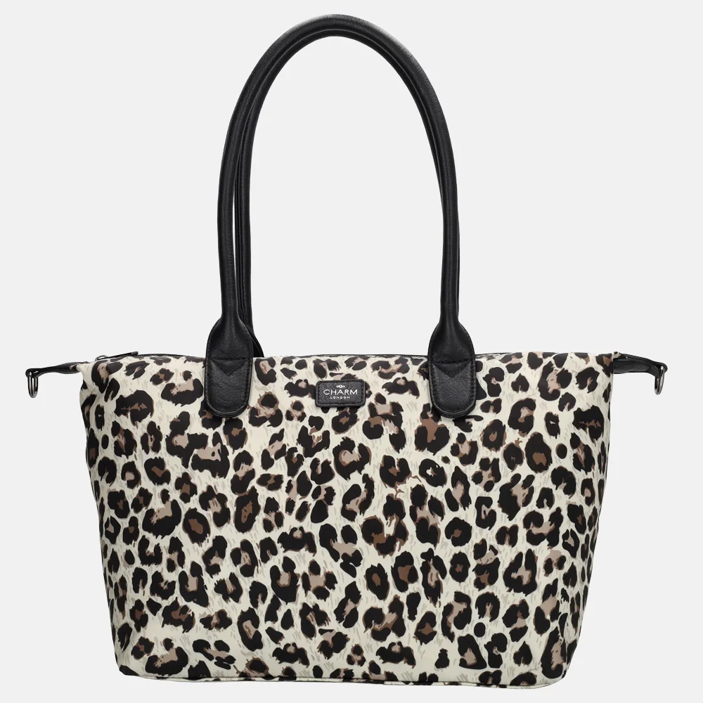 Charm London Buckingham shopper L luipaard bij Duifhuizen