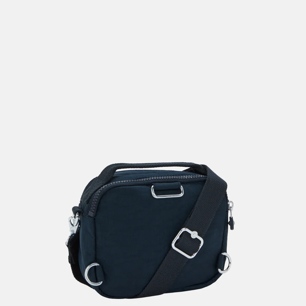 Kipling Cahir handtas 3-in-1 blue bleu bij Duifhuizen