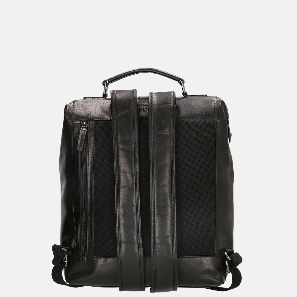 Genicci Kirk rugzak 13 inch black bij Duifhuizen