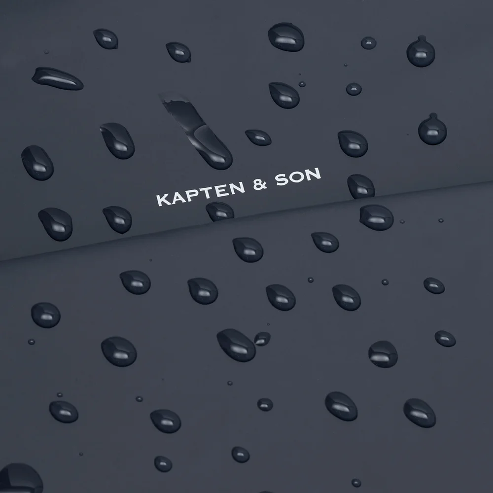 Kapten & Son Helsinki 2.0 laptoprugzak 15 inch navy blue bij Duifhuizen