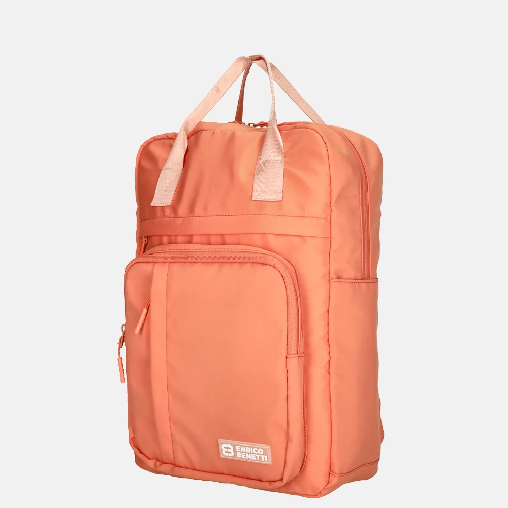 Enrico Benetti Aruba laptoprugzak 17 inch M abrikoos bij Duifhuizen