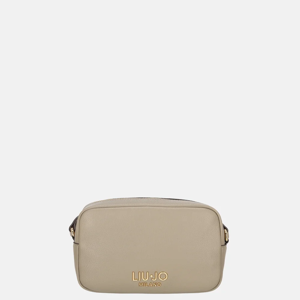 Liu Jo Evrim crossbody tas desert taupe bij Duifhuizen