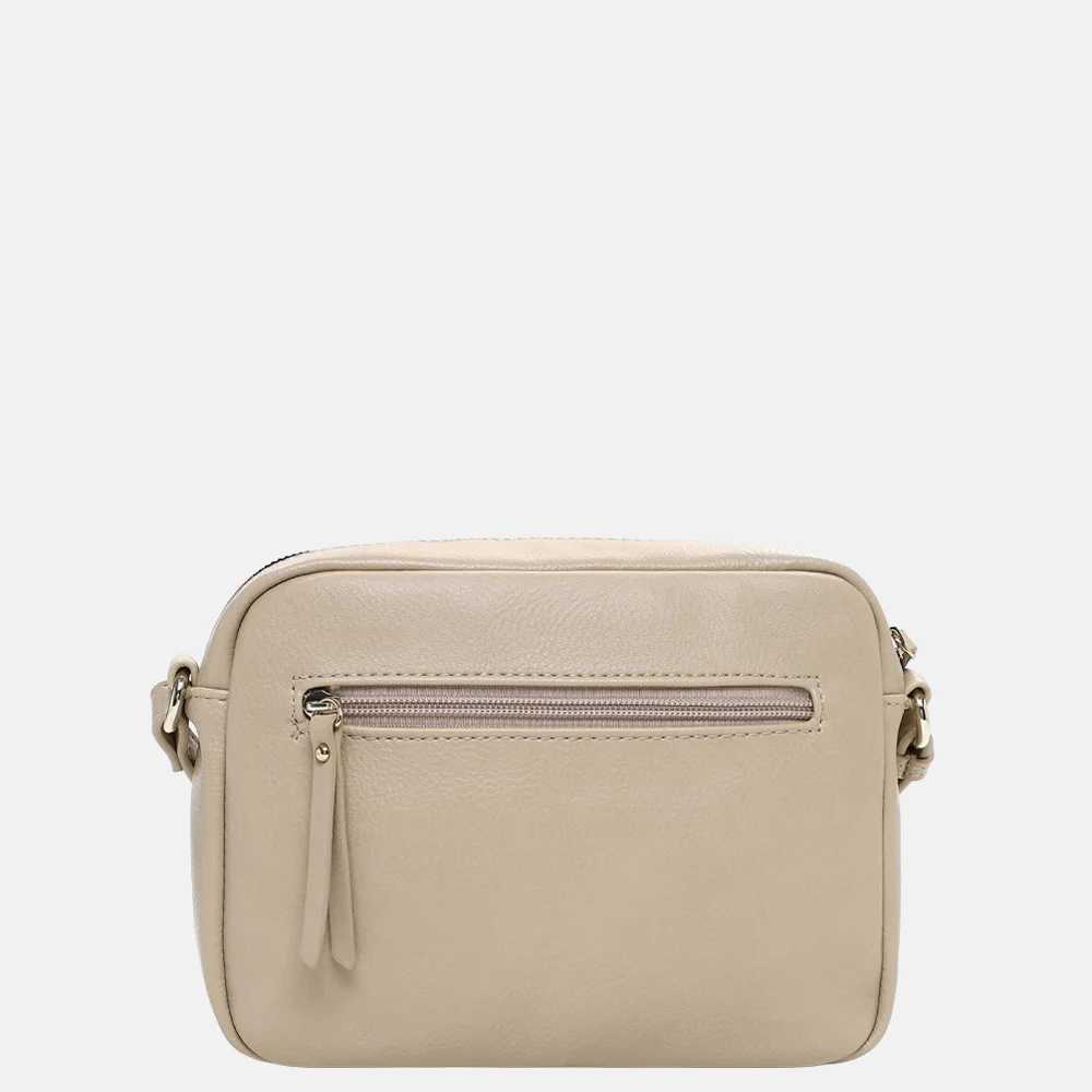 Emily & Noah Josefin crossbody tas light taupe bij Duifhuizen