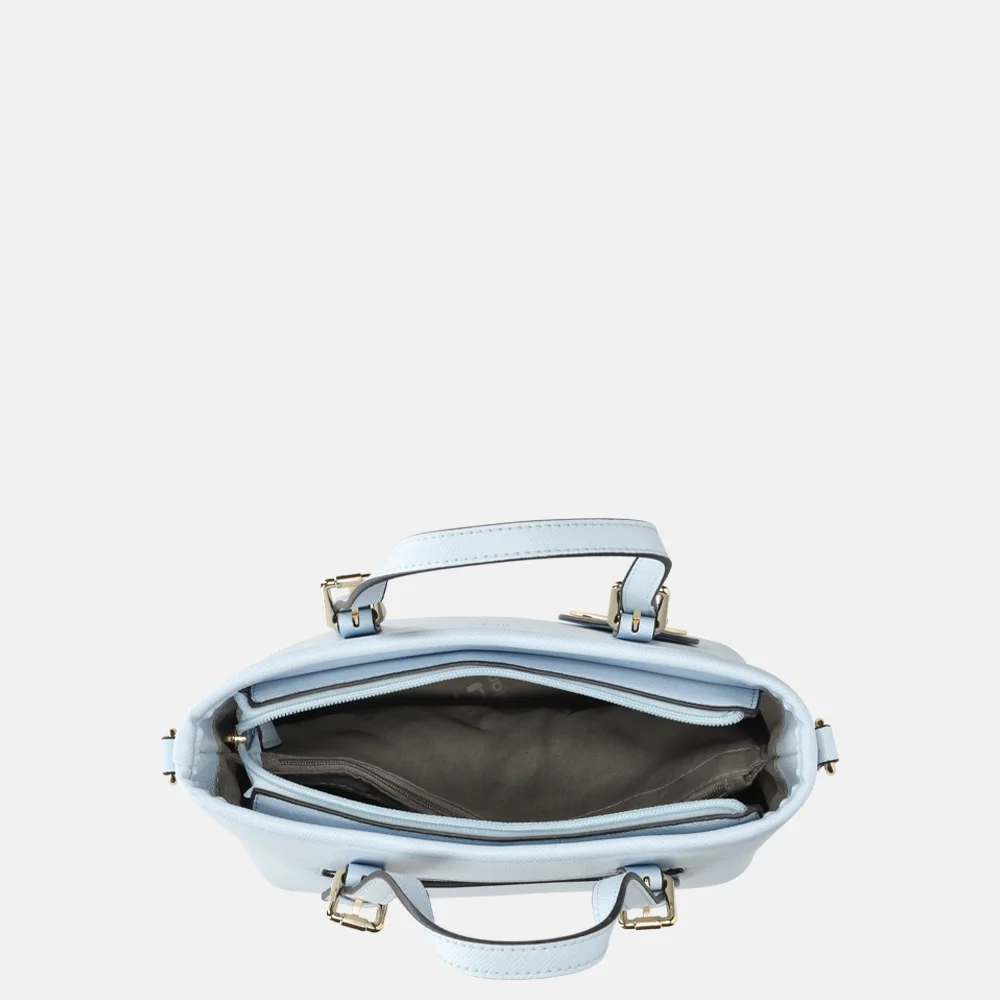 Firenze Saffiano handtas S light blue bij Duifhuizen