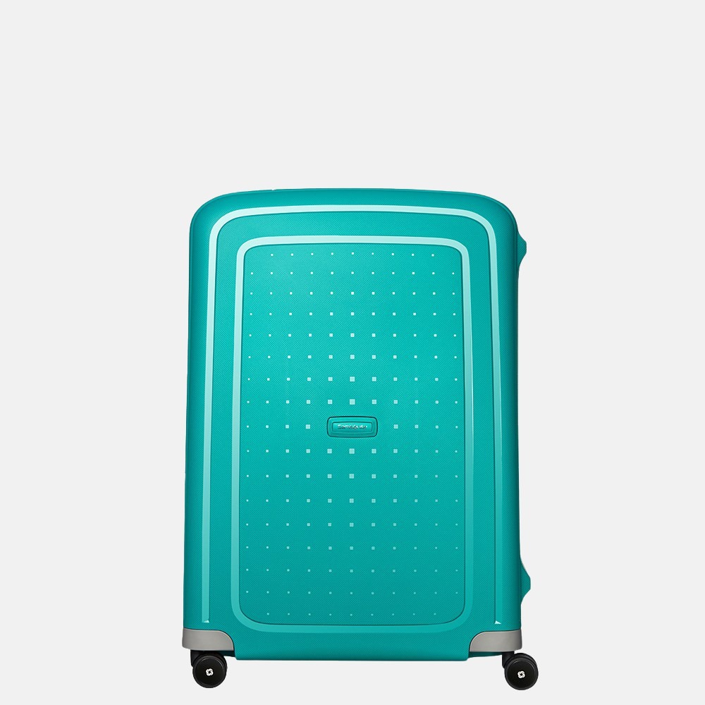 Samsonite S'Cure spinner 69 cm aqua blue bij Duifhuizen