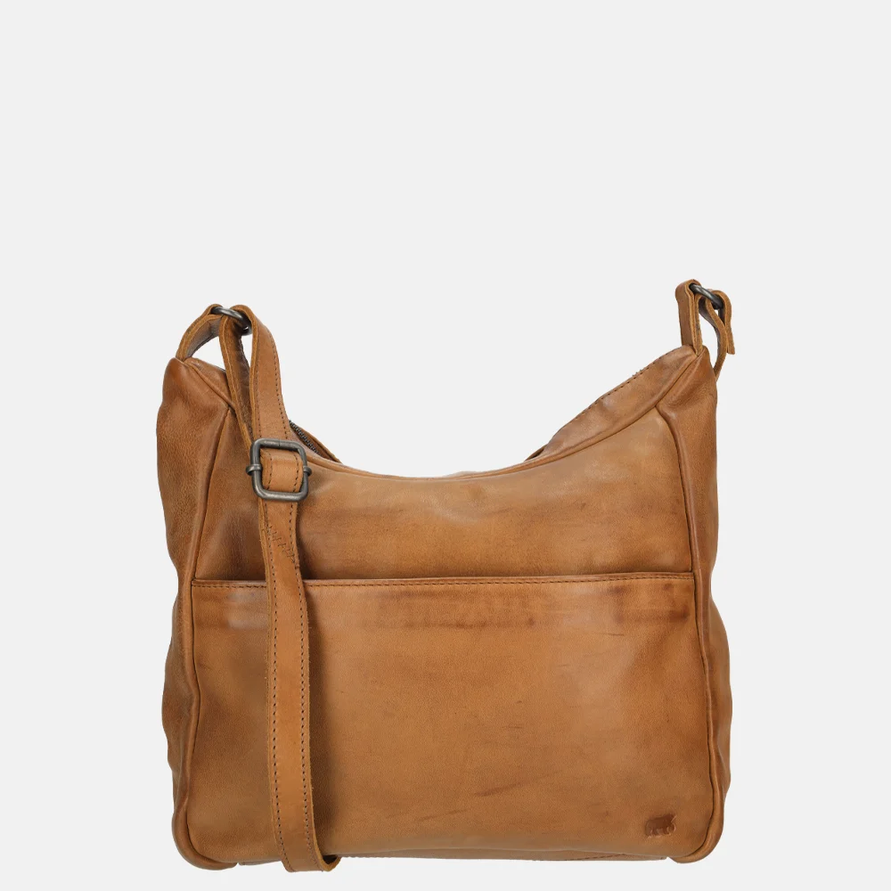 Bear Design buidel schoudertas cognac bij Duifhuizen