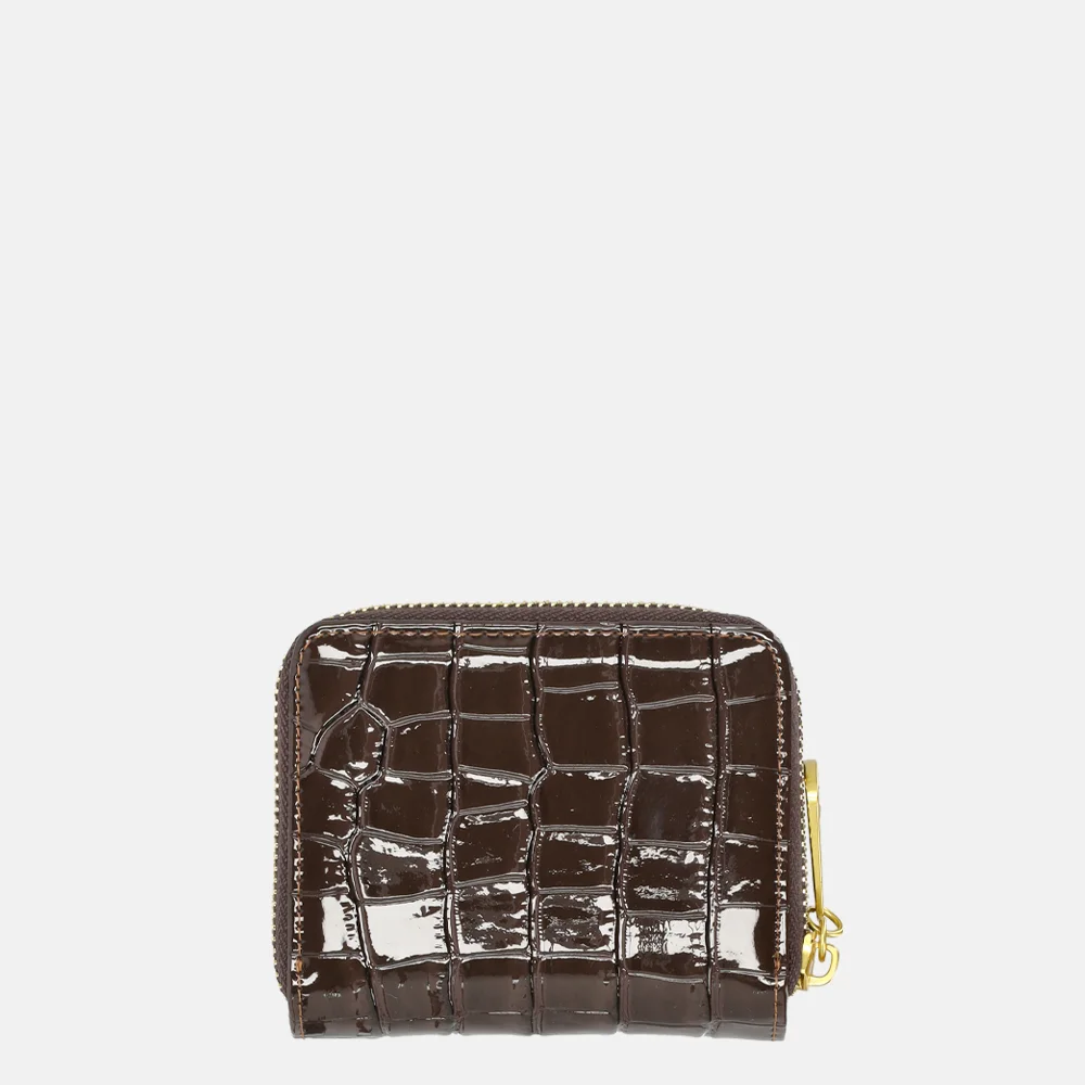 Laurent David portemonnee S dark brown bij Duifhuizen