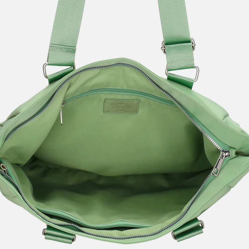 Charm London shopper mint bij Duifhuizen