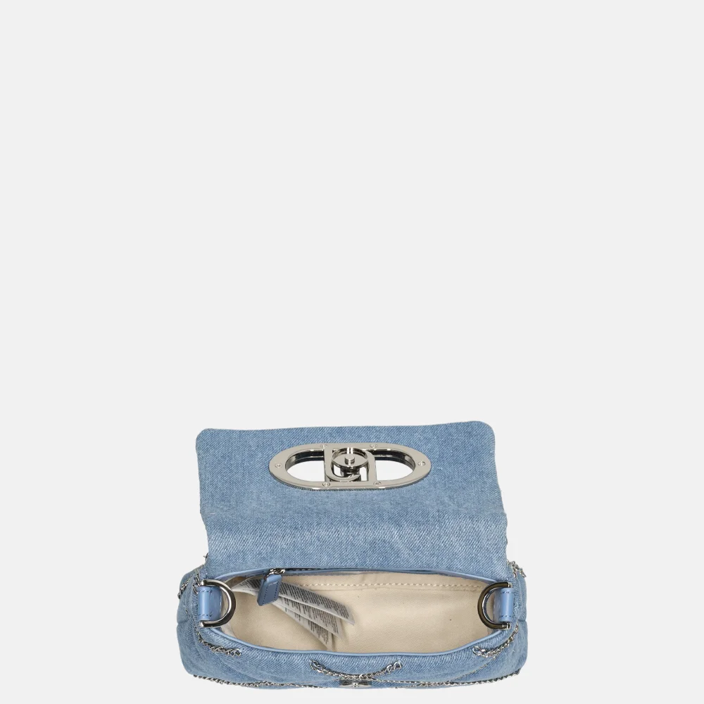 Liu Jo crossbody tas S light denim bij Duifhuizen