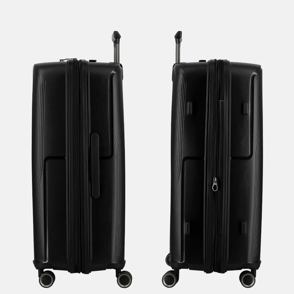 Jump Oskol reiskoffer 76 cm expandable noir bij Duifhuizen
