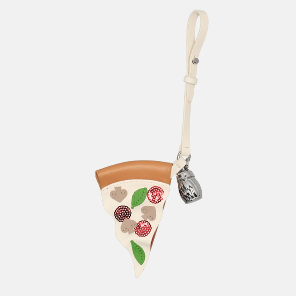 Kate Spade bag charm/tassenhanger NYC pizza multi