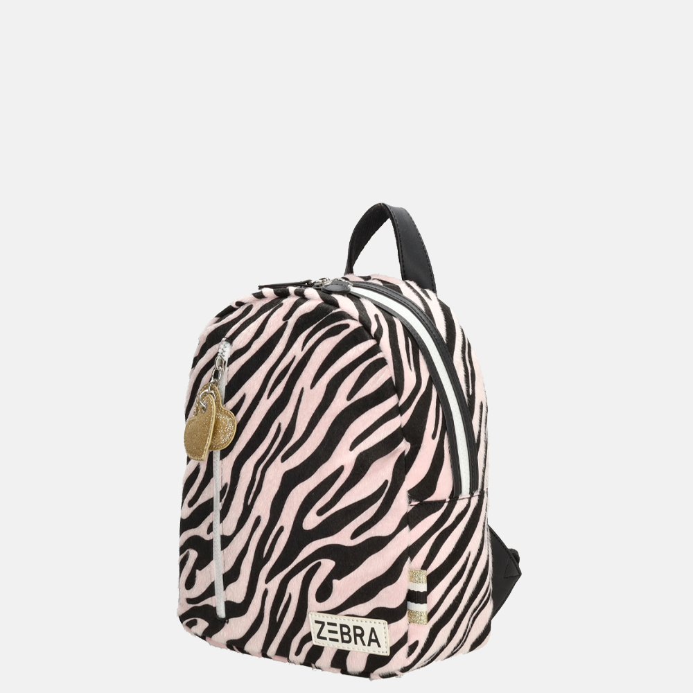 Zebra Trends kinderrugzak zebra roze bij Duifhuizen