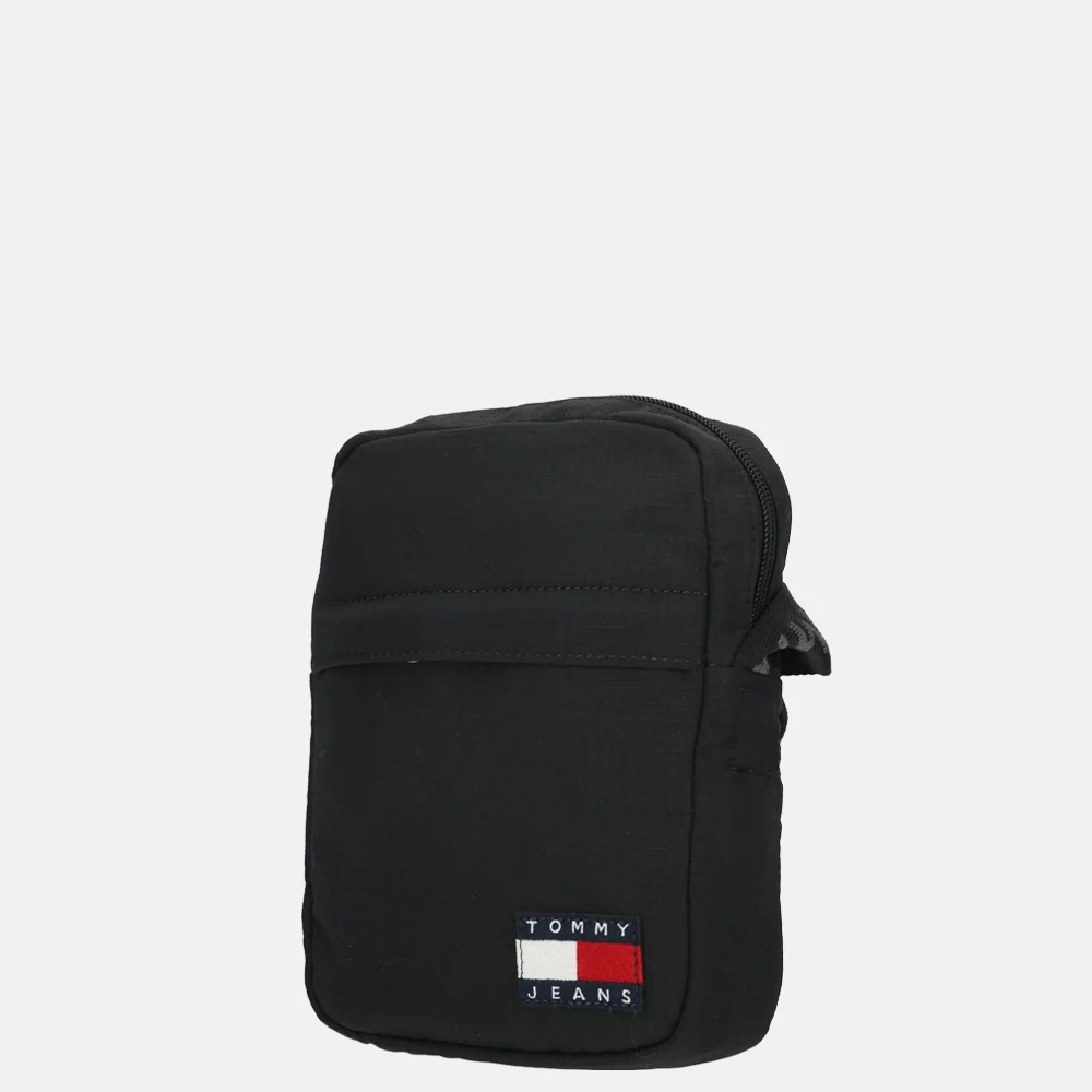Tommy Hilfiger Essential daily crossbody tas black bij Duifhuizen