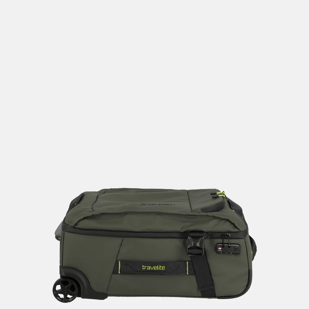 Travelite Briize reistas op wielen 55 cm khaki bij Duifhuizen