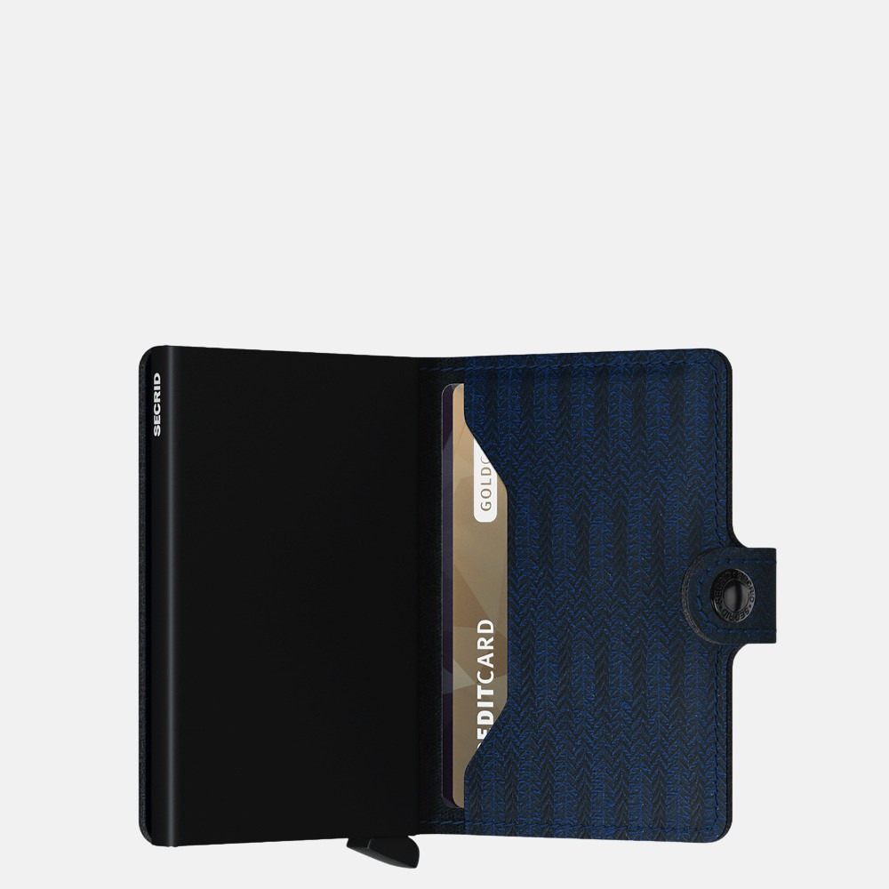 Secrid Miniwallet pasjeshouder dash navy bij Duifhuizen